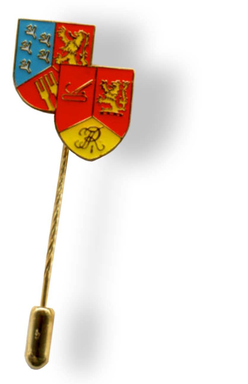 Anstecknadel mit langer Nadel: Bundeswehr-Wappen