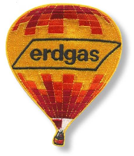 Aufnäher Ballonsport Erdgas