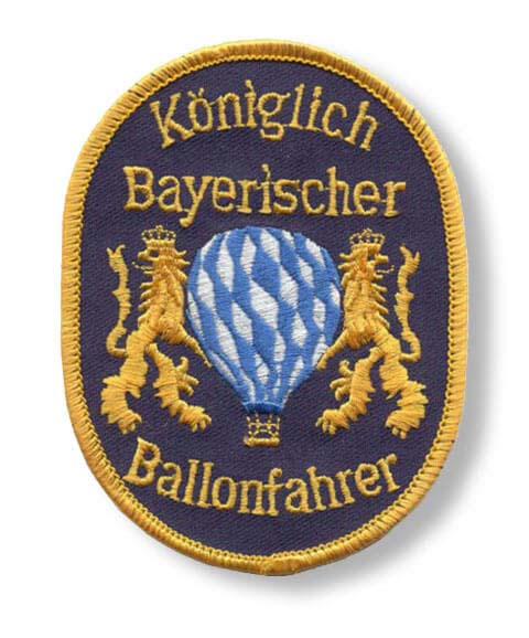 Aufnäher Ballonsport Königlich Bayrischer Ballonfahrer