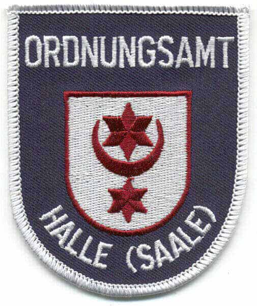 Aufnäher Stadt / Behörden Halle (Saale)