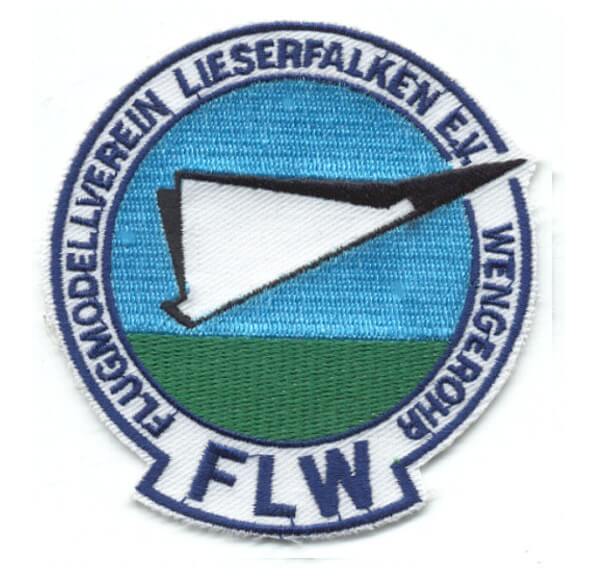 Flugsport Aufnäher Flugmodellverein Lieserfalken Wengerohr
