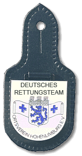 Brustanhänger Verbandsabzeichen Deutsches Rettungsteam
