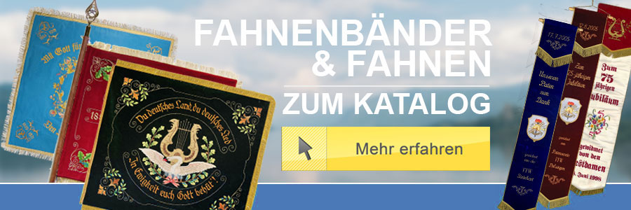 Fahnenbänder Katalog