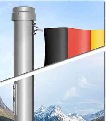Fahnenmast günstig kaufen Ihr Fachmann für Flaggenmast
