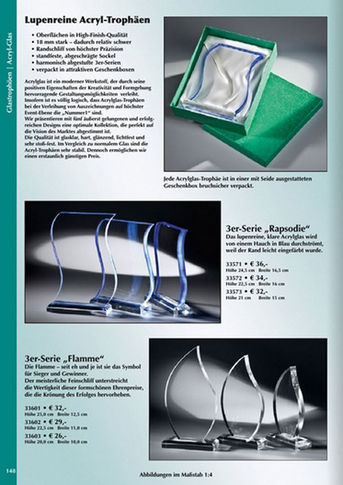 Ehrenpreise Acrylglas