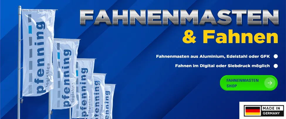 Fahnenmasten & Fahnen