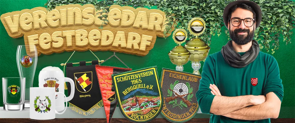 Vereinsbedarf & Festbedarf