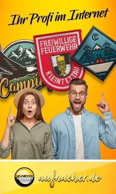 Aufnäher online bestellen