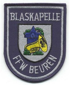 Aufnäher FFW Beuren Blaskapelle