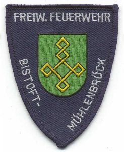 Aufnäher FFW Bistoft. Mühlenbrück