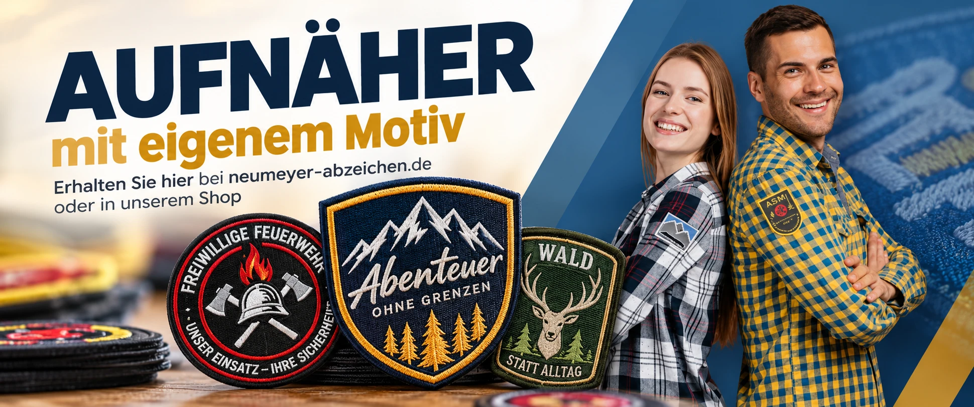 Aufnäher nach Ihrem Motiv