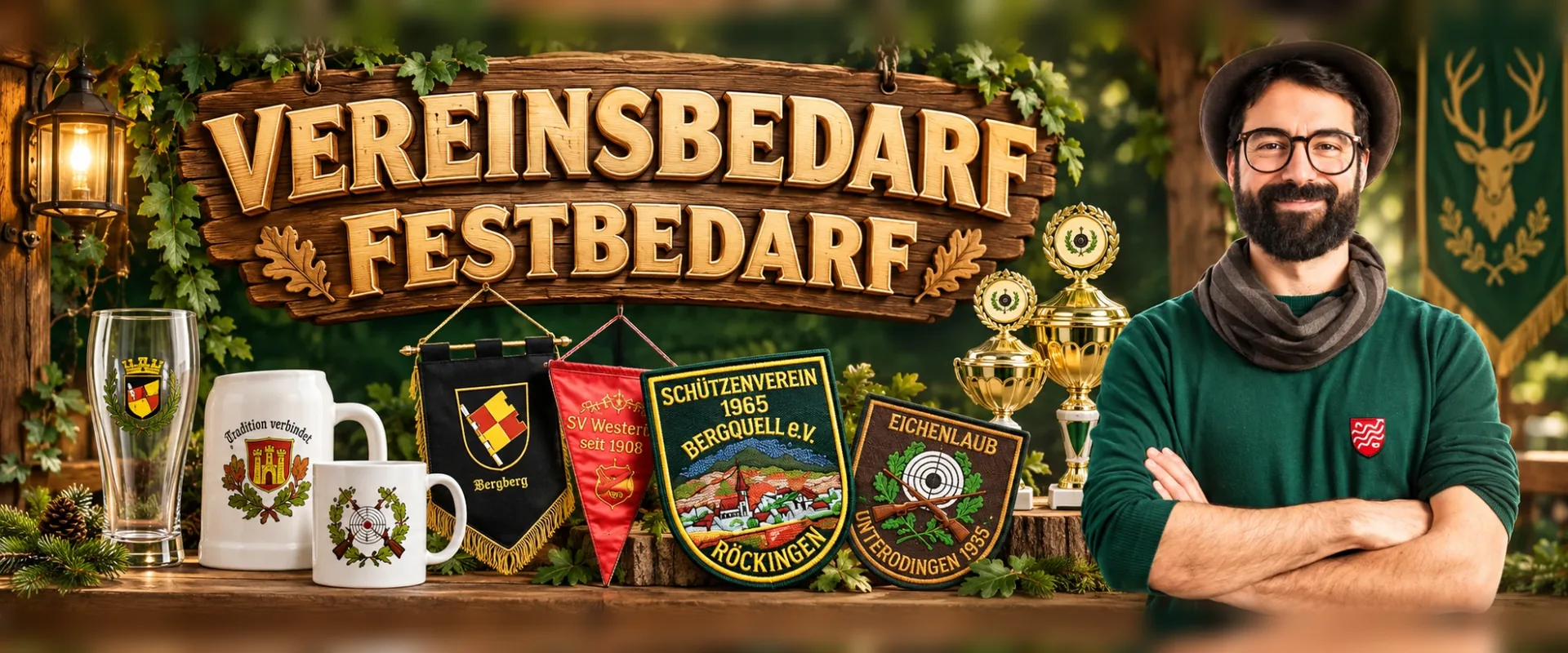 Vereinsbedarf und Festbedarf
