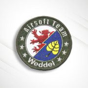 Aufnäher Softair / Paintball Airsoft Team Weddel