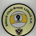 Aufnäher Fussball und Sportvereine Bilard Club Break Lübeck