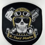 Aufnäher Biker 10 Jahre 2-Takt Mafia
