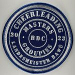 Aufnäher Fussball und Sportvereine Cheerleading Landesmeister BW