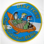 Aufnäher Flugzeug, Piloten & Flugsport OT & E Team Flugbereitschaft BMVg