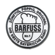 Aufnäher Bands Barfuss